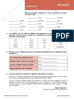 U3 Ref Sol Conocimiento Lengua Adjetivo Calificat