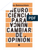 Neurociencia para Nunca Cambiar