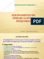 4.1.1 - Equipamiento de Embarcaciones Pesqueras