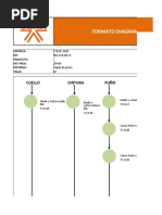 Ruta y Diagrama Operacional de Chaqueta Rosada