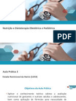 Nutrição e Dietoterapia Obstétrica e Pediátrica