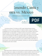 Caso Rosendo Cantú y Otra Vs Mexico