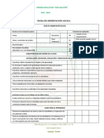 Ficha de Observación Áulica