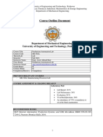 Course Outline Document Fall 2021