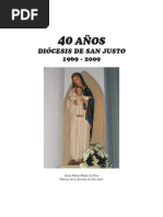 40 Años - Diócesis de San Justo (1969-2009)