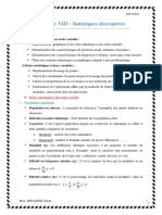 8-Chapitre VIII - Statistiques