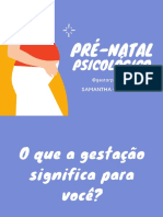 Pré Natal Psicologico