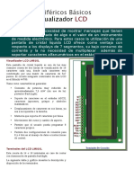 Visualizador LCD LM016L