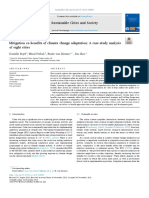 Mitigation Co-Benefits of Climate Change Adaptation A Case-Study Analysis of Eight Cities