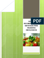 Guia Recomendaciones Dieteticas Oncologicos