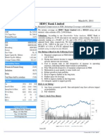 HDFC Bank Limited: "Melioration in Asset Quality Marginal Compression in NIM Initiating Coverage With HOLD"