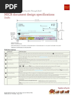 Wells Fargo MICR Document Design Specifications