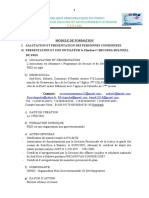 Module de Formation