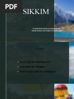 Sikkim: An Enrichment Activity by Abhimanyu Nair, Tanmay Sharma and Arneesh Srivastava of 8