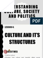 Understanding Culture, Society and Politics