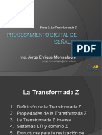 Tema 3 La Transformada Z