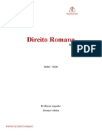 Resumos de Direito Romano