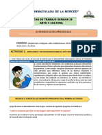 Ficha Semana 28 - Apreciamos y Reflexionamossobre El Arte Innovador - Carlos Risco Chapman 4f