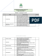 Plano Tematico CCNAv7 I II e III - Academia Cisco