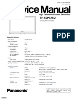 TH 50PX75U Service Manual