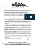 Carta de Presentacion RS Rivero Inmobiliaria 2021SD