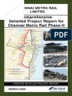 Updated DPR For Chennai Metro Rail Phase-II