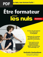 Être Formateur Pour Les Nuls Business