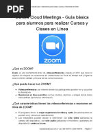 Cursos y Clases en LINEA Tutorial Básico de ZOOM para Alumnos