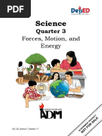 Forces, Motion, and Energy: Science