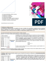 Variable Bidimensional. Resumen