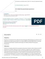 Ensayo ASPRE - Rendimiento de La Detección de Preeclampsia Prematura - Rolnik - 2017