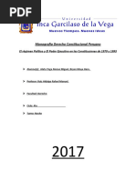 Monografía Derecho Constitucional