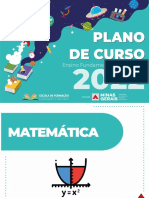 Plano de Curso 2022 Anos Finais Matematica