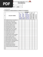 Ficha de Observación