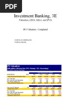 Investment Banking, 3E: Valuation, Lbos, M&A, and Ipos