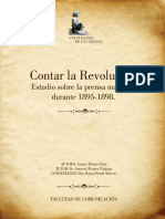 Contar La Revolución. Estudio Sobre La Prensa Mambisa Durante 1895-1898.