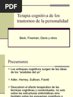 Terapia Cognitiva de Los Trastornos de La Personalidad