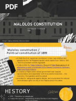 Malolos Constitution: Constitución Política de 1899