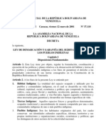 Ley de Demarcación y Garantía Del Hábitat y Tierras de Los Pueblos Indígenas