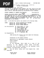 Supreme Court Order-Stay - 22.09.2020 in OA No. 1038 of 2018