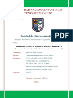 Laboratorio Nº05 (Ensayo de Relaciones de Humedad) y Nº06 (Determinacion de La Densidad Del Suelo en Campo - Metodo Del Cono de Arena)