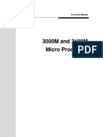 3000M and 3100M Micro Processor: Technical Manual