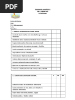 Lista de Cotejo Diagnostico 4 A 6 Meses