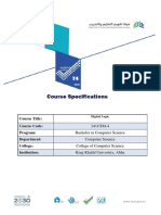 241 CSM-4 - Digital Logic-Course Specification 