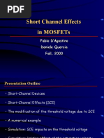 Short Channel Effects 