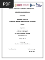 Reporte Tema 2.3 Razones Genericas para Recurrir A Los Consultores - Unidad 2 - Consultoría.