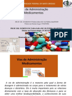 Vias de Administração Dos Medicamentos e Dose.