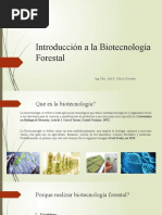 Introduccion Biotecnologia Forestal