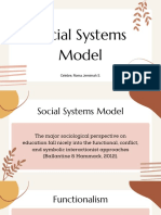 (Prelim) - Social Systems Model