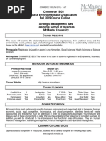 COMM 1B03 F2019 Course Outline July 26 Cossa Rita